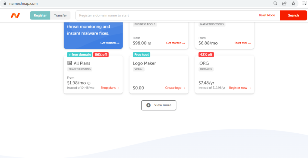 how to register domain name form namecheap How to Register Domain name From namecheap